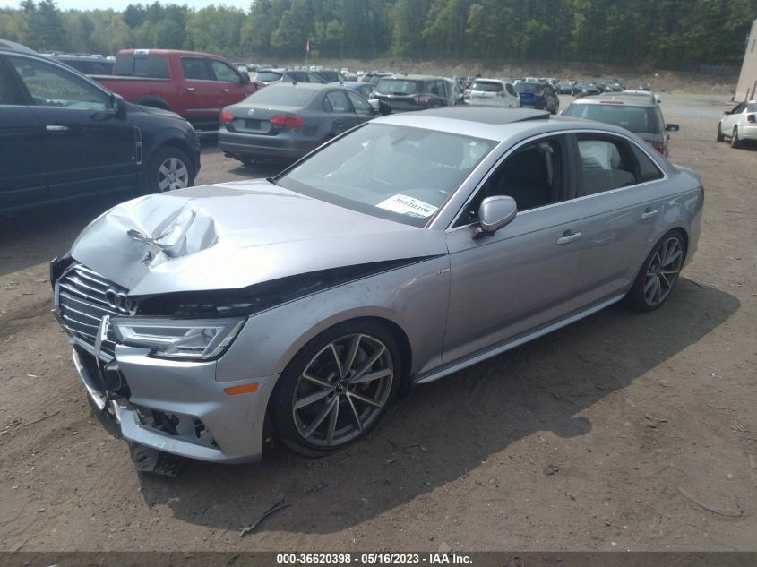 2017 AUDI A4 PREMIUM PLUS - WAUENAF49HN071507