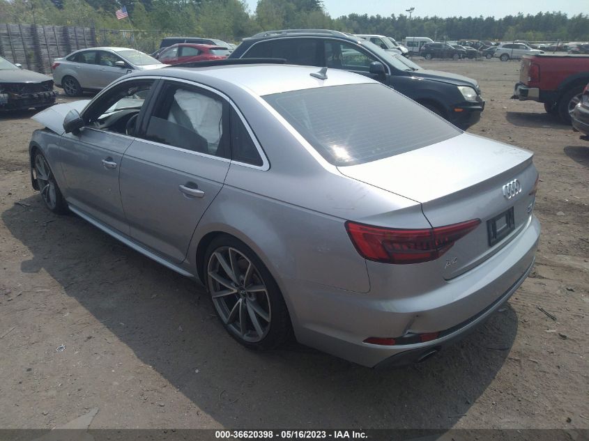 2017 AUDI A4 PREMIUM PLUS - WAUENAF49HN071507