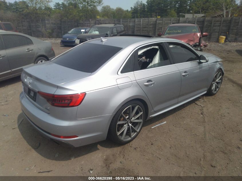 2017 AUDI A4 PREMIUM PLUS - WAUENAF49HN071507