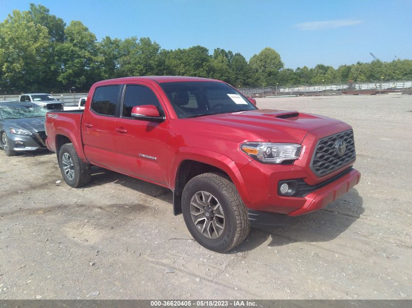 2022 TOYOTA TACOMA 4WD SR/SR5/TRD SPORT - 3TMCZ5AN3NM530879