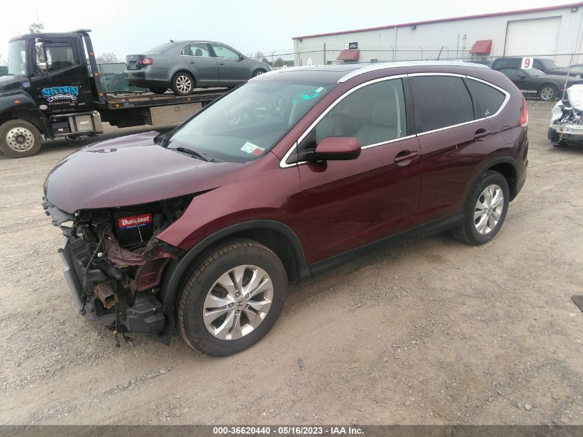 2014 HONDA CR-V EX-L - 5J6RM4H71EL055741