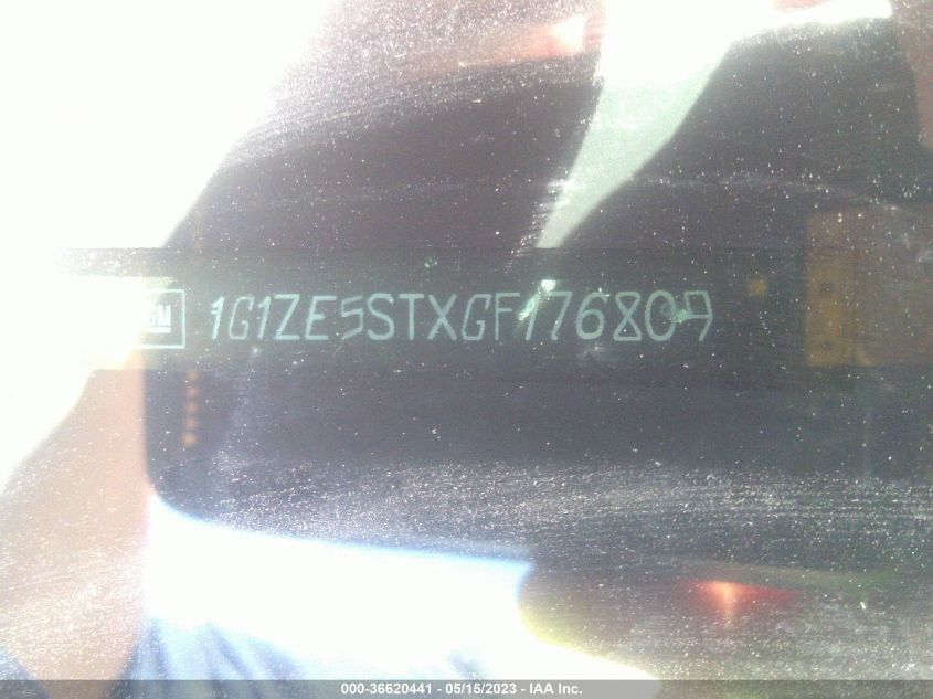 2016 CHEVROLET MALIBU LT - 1G1ZE5STXGF176809