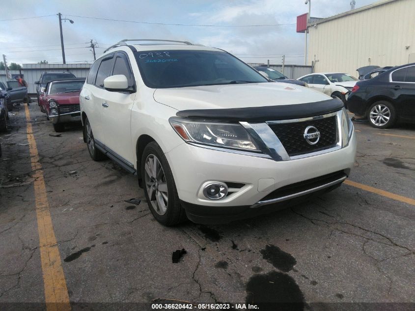 2015 NISSAN PATHFINDER PLATINUM - 5N1AR2MN5FC620938