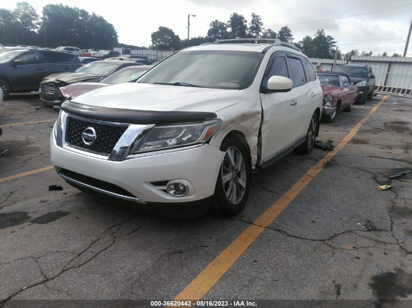 2015 NISSAN PATHFINDER PLATINUM - 5N1AR2MN5FC620938