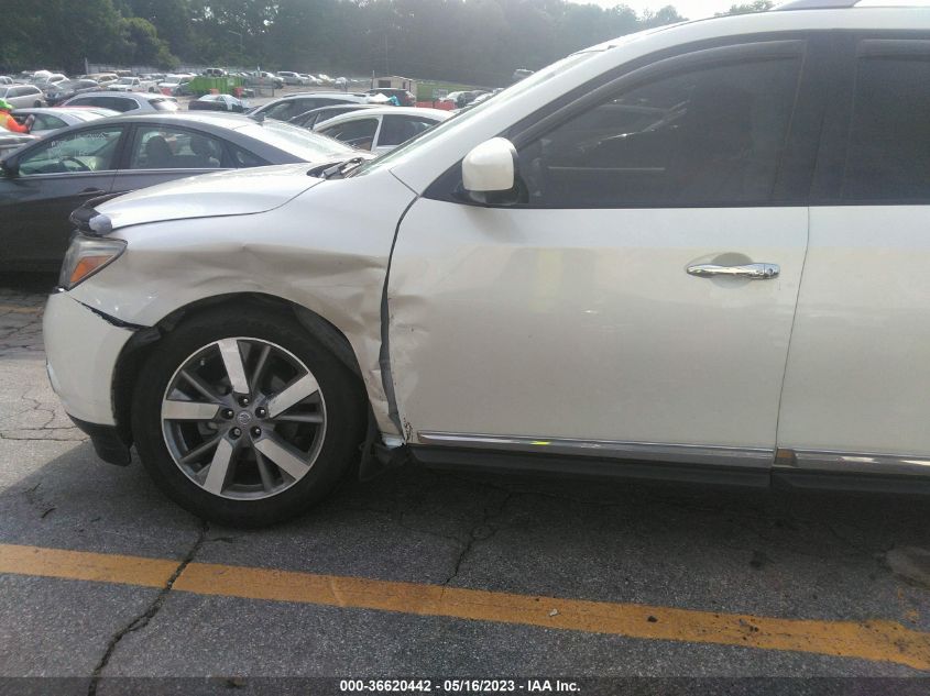 2015 NISSAN PATHFINDER PLATINUM - 5N1AR2MN5FC620938
