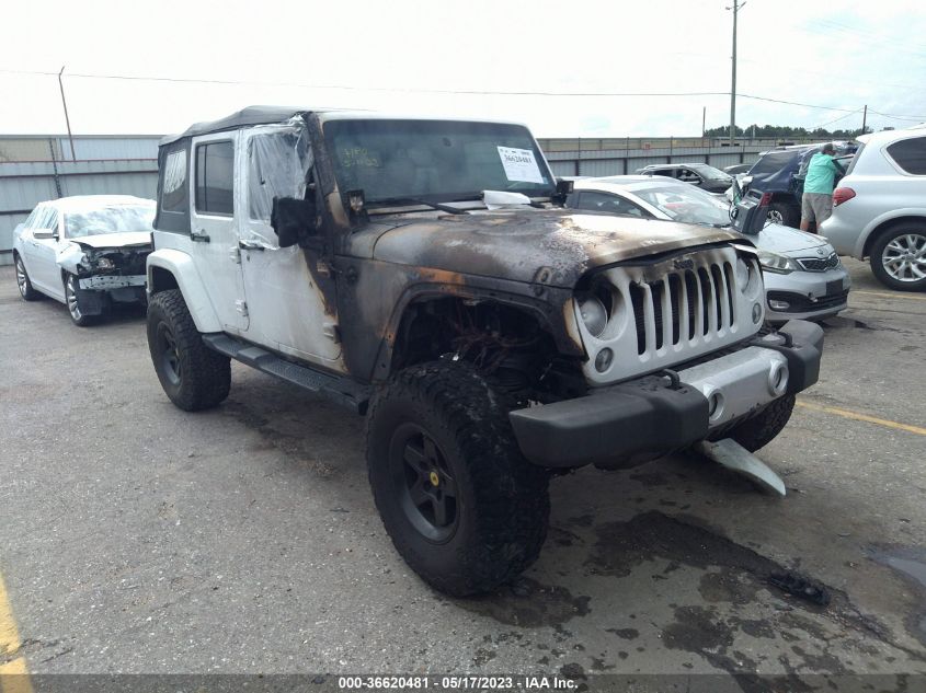 2014 JEEP WRANGLER UNLIMITED SAHARA - 1C4HJWEG3EL123936