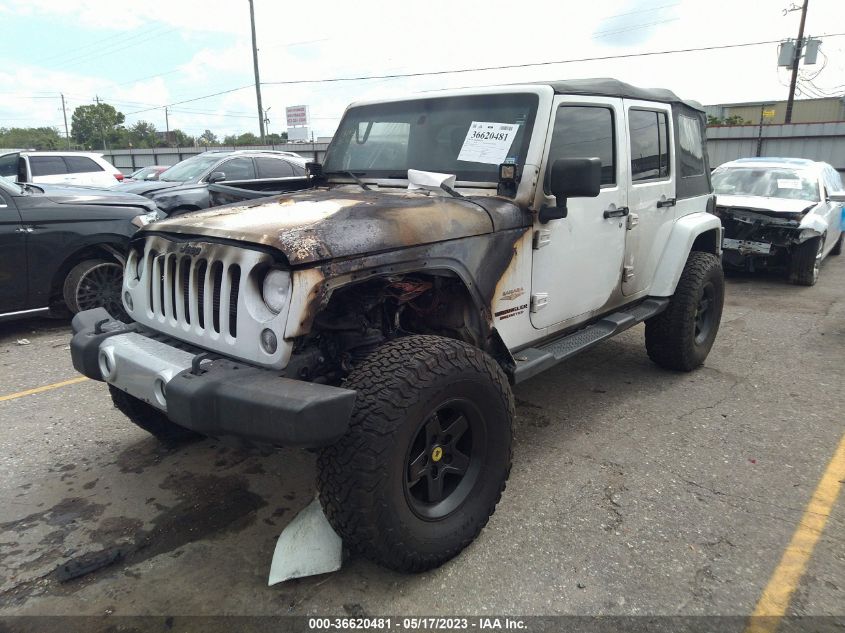2014 JEEP WRANGLER UNLIMITED SAHARA - 1C4HJWEG3EL123936