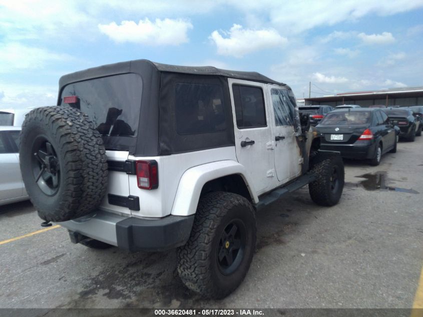 2014 JEEP WRANGLER UNLIMITED SAHARA - 1C4HJWEG3EL123936