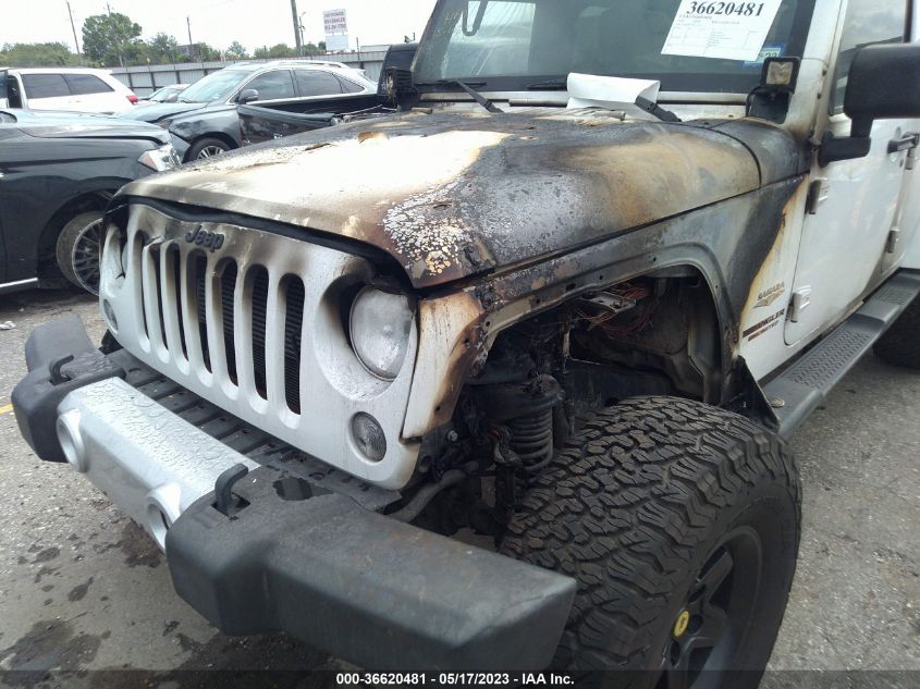 2014 JEEP WRANGLER UNLIMITED SAHARA - 1C4HJWEG3EL123936