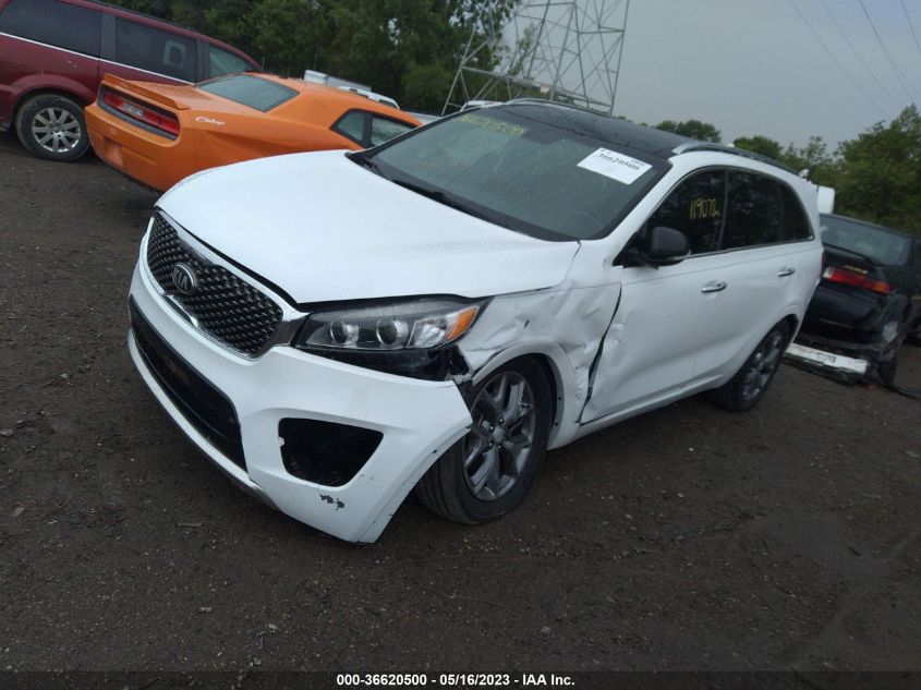 2016 KIA SORENTO SXL - 5XYPK4A16GG011693