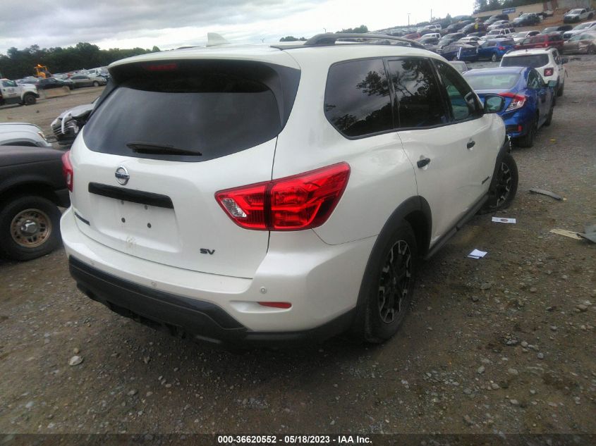 2020 NISSAN PATHFINDER SV - 5N1DR2BN0LC631874