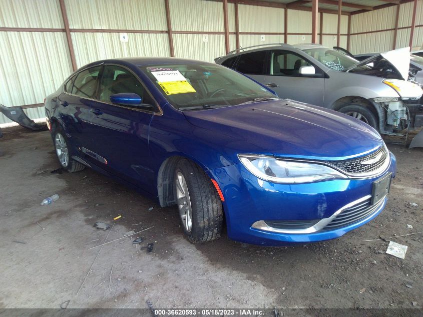 2016 CHRYSLER 200 LIMITED - 1C3CCCAB6GN116861