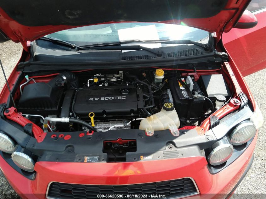 2014 CHEVROLET SONIC LT - 1G1JC5SHXE4162612