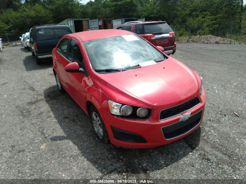 2014 CHEVROLET SONIC LT - 1G1JC5SHXE4162612