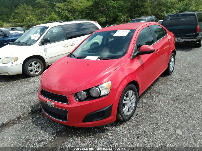 2014 CHEVROLET SONIC LT - 1G1JC5SHXE4162612