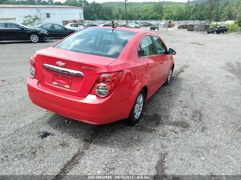 2014 CHEVROLET SONIC LT - 1G1JC5SHXE4162612