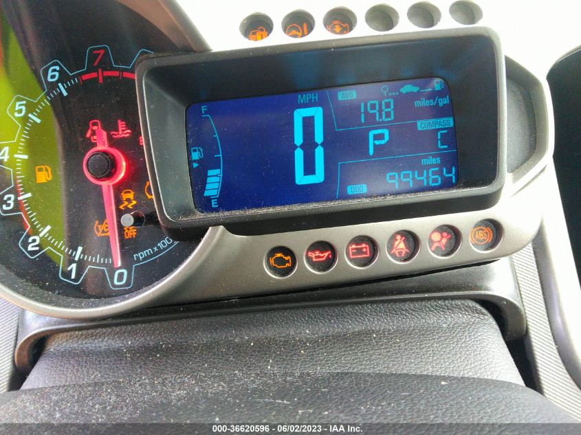 2014 CHEVROLET SONIC LT - 1G1JC5SHXE4162612