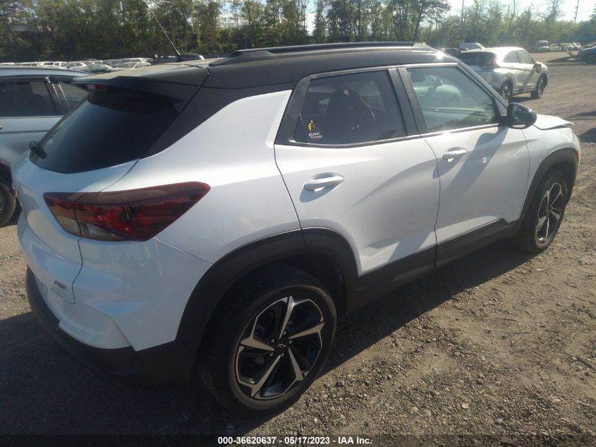 2022 CHEVROLET TRAILBLAZER RS - KL79MTSL4NB070744