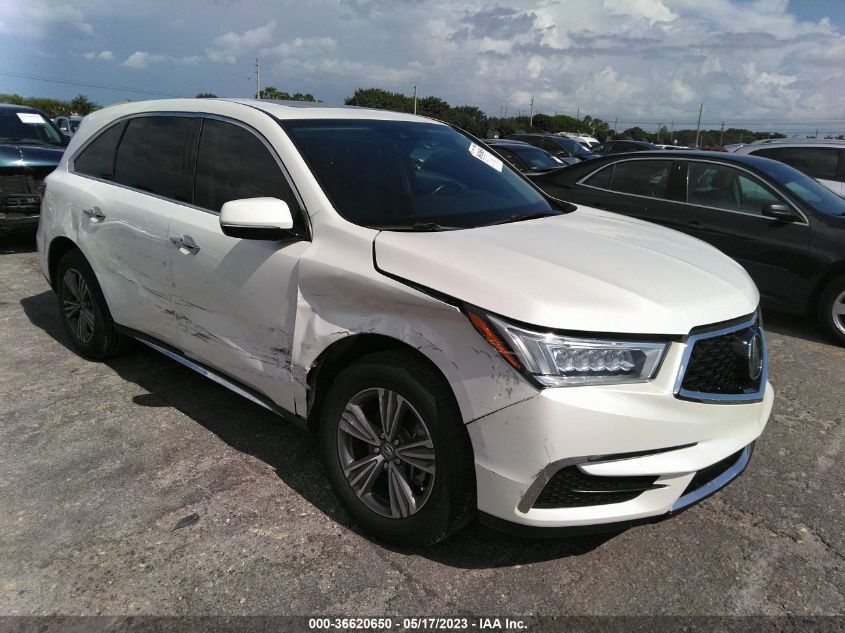2019 ACURA MDX - 5J8YD3H31KL009638