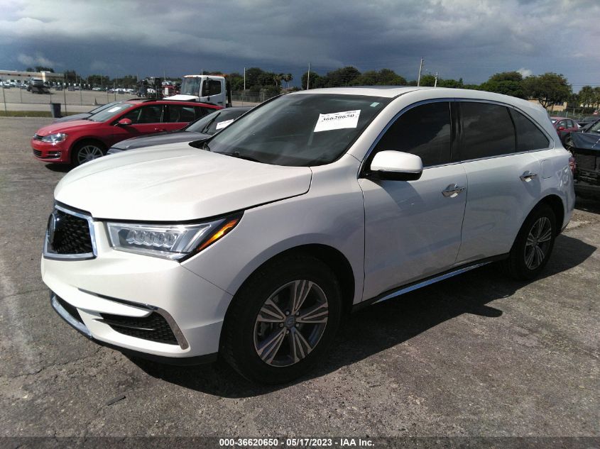 2019 ACURA MDX - 5J8YD3H31KL009638