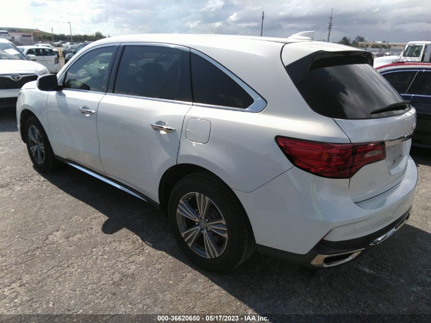 2019 ACURA MDX - 5J8YD3H31KL009638