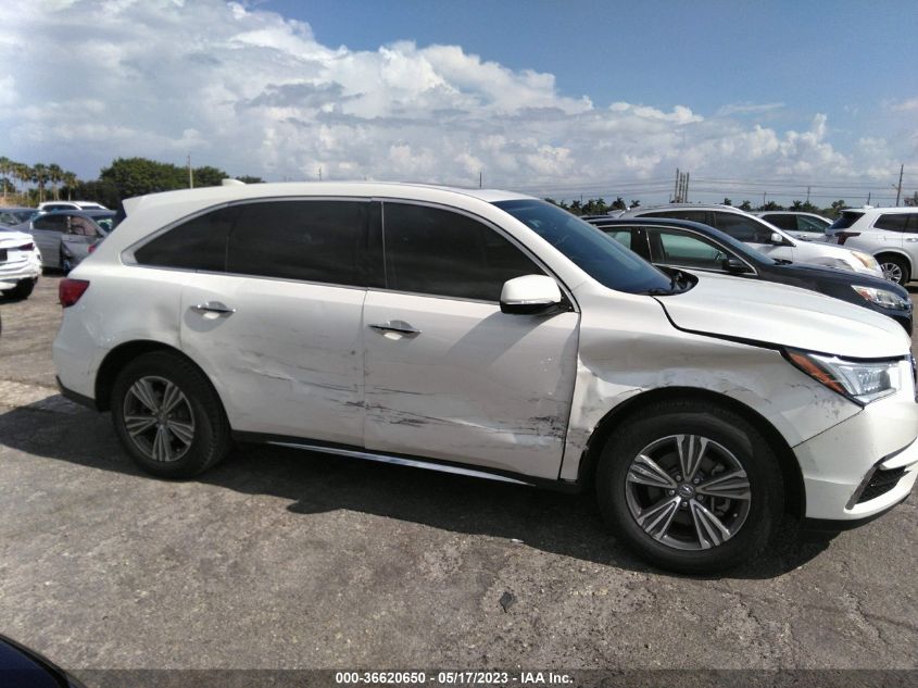 2019 ACURA MDX - 5J8YD3H31KL009638