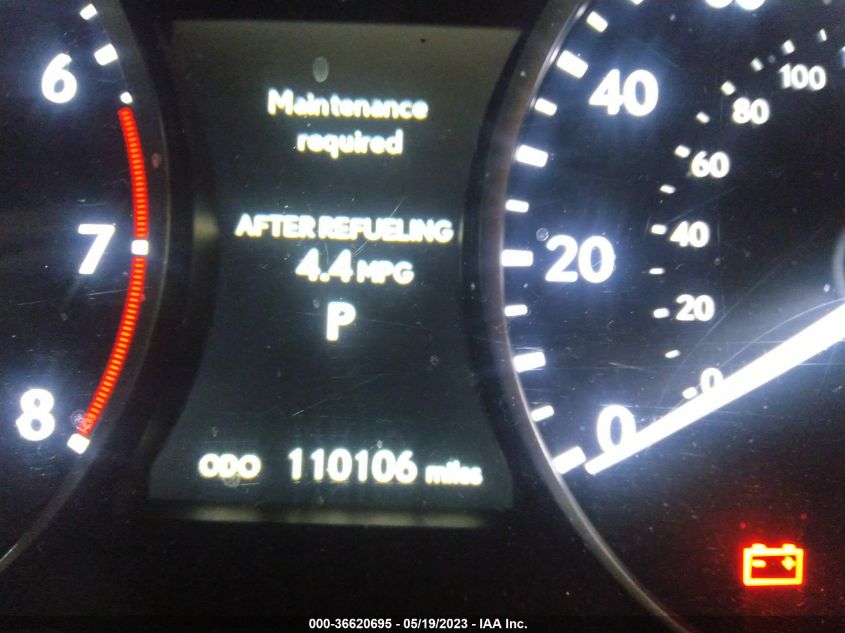 2013 LEXUS ES 350 4DR SDN - JTHBK1GG3D2071844
