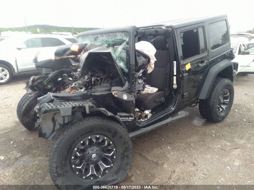 2013 JEEP WRANGLER UNLIMITED SPORT - 1C4BJWDGXDL608290