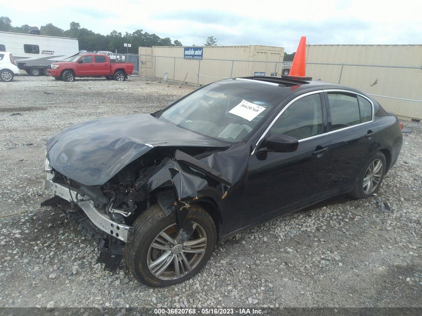 INFINITI G37 SEDAN 2012 VIN JN1CV6AR7CM675472