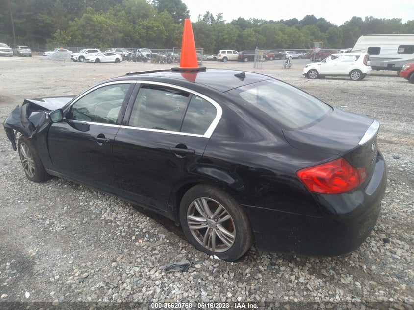 INFINITI G37 SEDAN 2012 VIN JN1CV6AR7CM675472