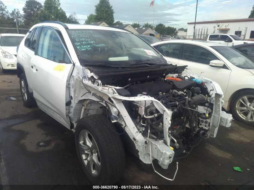 2021 TOYOTA RAV4 HYBRID XLE - 4T3RWRFV2MU026050