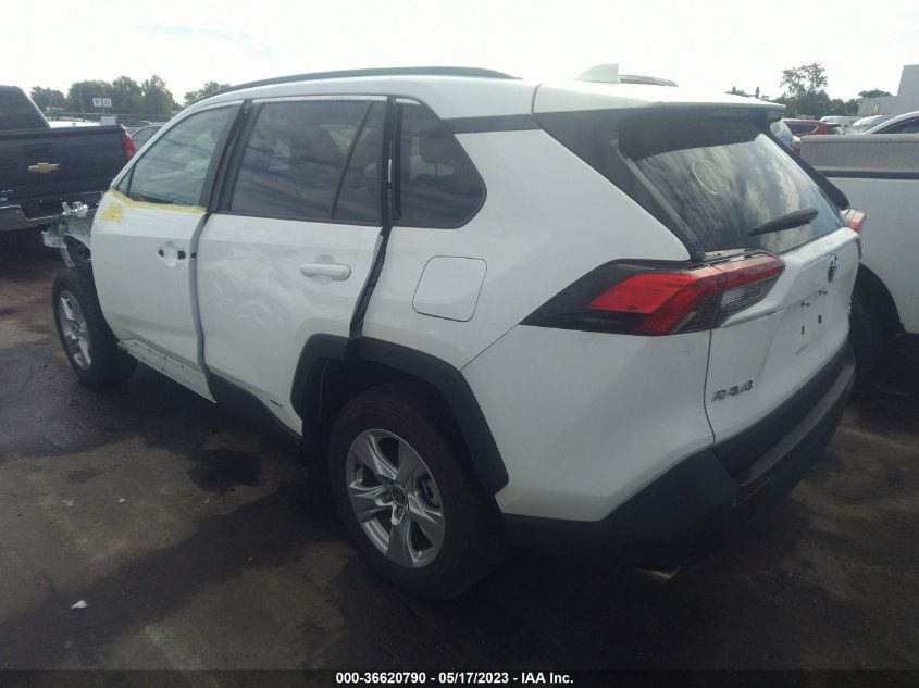 2021 TOYOTA RAV4 HYBRID XLE - 4T3RWRFV2MU026050
