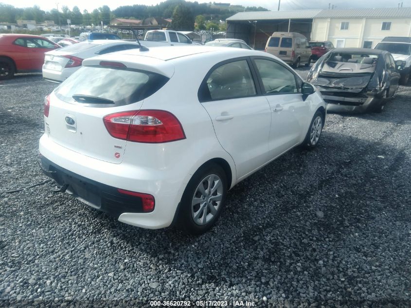 2016 KIA RIO LX - KNADM5A35G6651740