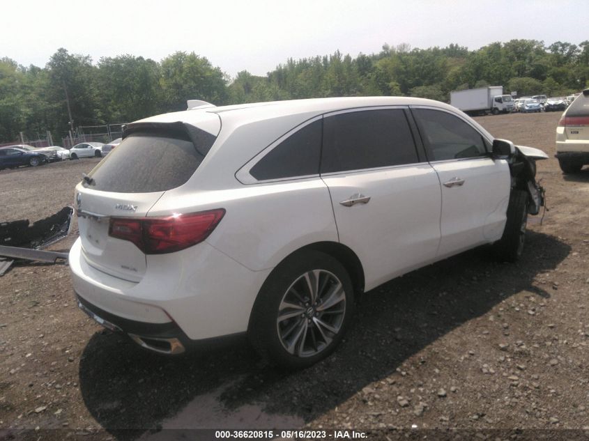 2019 ACURA MDX W/TECHNOLOGY PKG - 5J8YD4H52KL025337