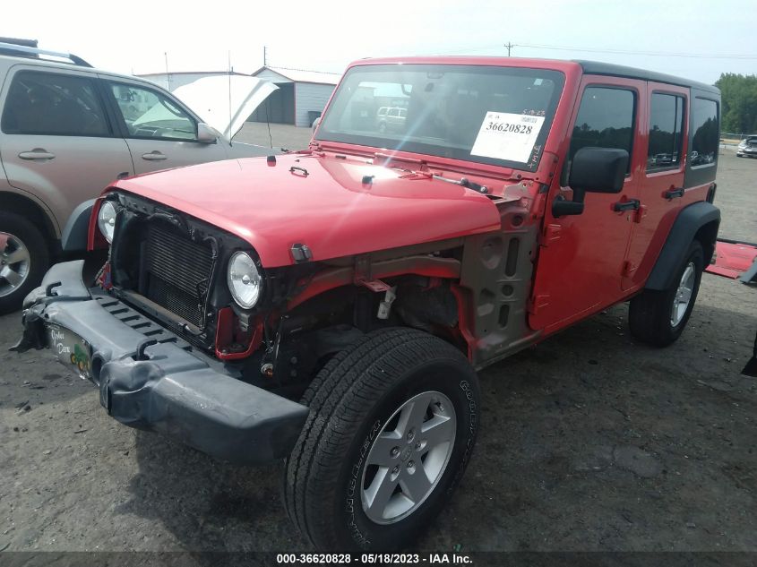 2017 JEEP WRANGLER UNLIMITED SPORT - 1C4BJWDG4HL639847