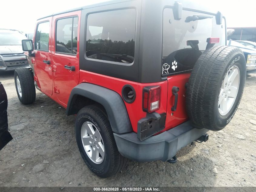 2017 JEEP WRANGLER UNLIMITED SPORT - 1C4BJWDG4HL639847