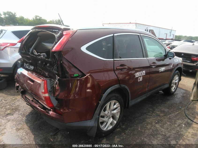 2015 HONDA CR-V EX-L - 2HKRM4H74FH657416