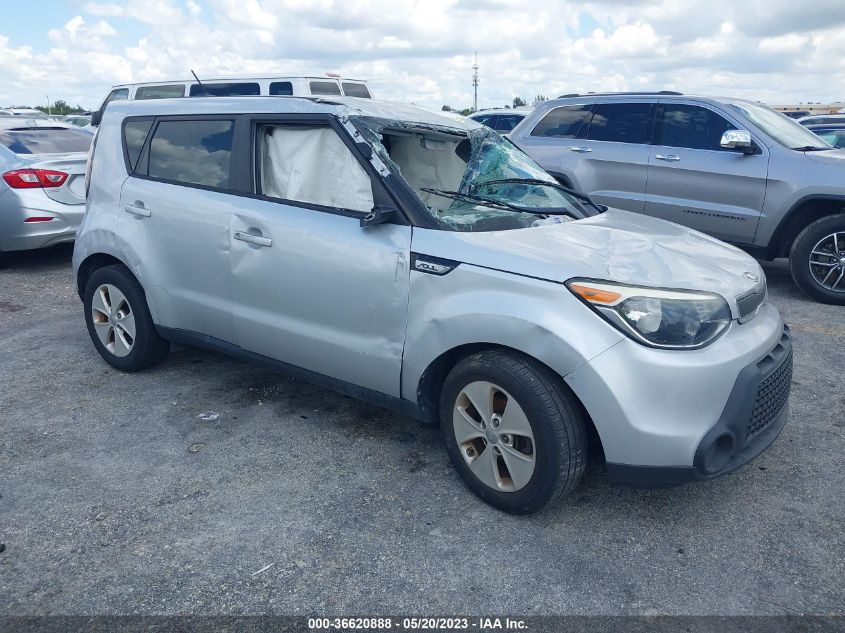 2016 KIA SOUL BASE - KNDJN2A20G7822624