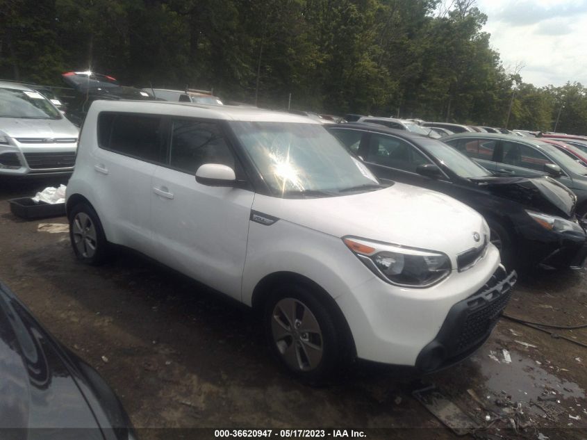 2016 KIA SOUL BASE - KNDJN2A25G7397613