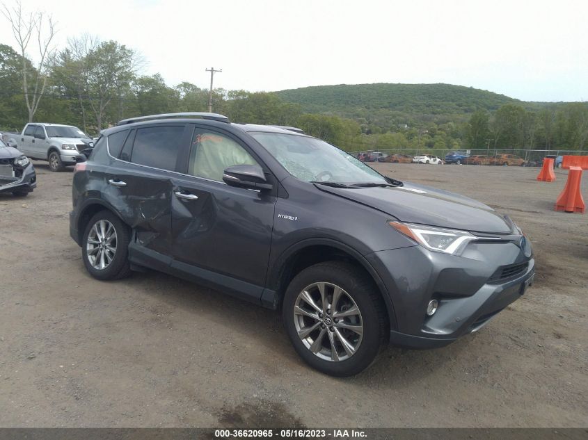 2018 TOYOTA RAV4 HYBRID LIMITED - JTMDJREV4JD249239