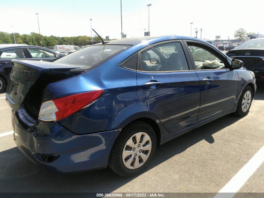 2015 HYUNDAI ACCENT GLS - KMHCT4AE6FU796496