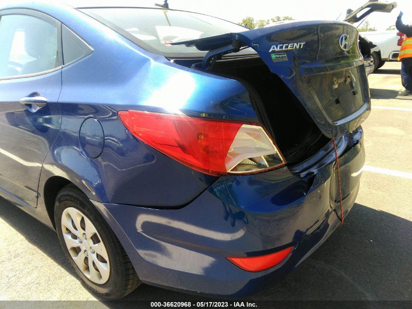 2015 HYUNDAI ACCENT GLS - KMHCT4AE6FU796496
