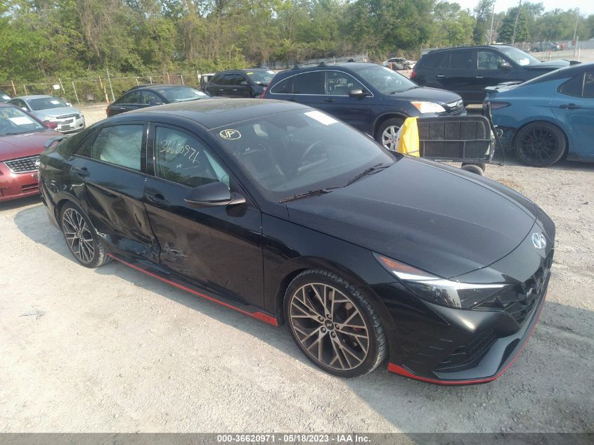 2022 HYUNDAI ELANTRA N - KMHLW4AK8NU003257