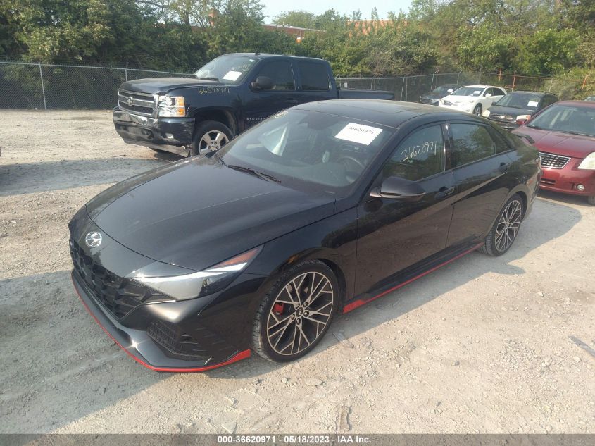 2022 HYUNDAI ELANTRA N KMHLW4AK8NU003257