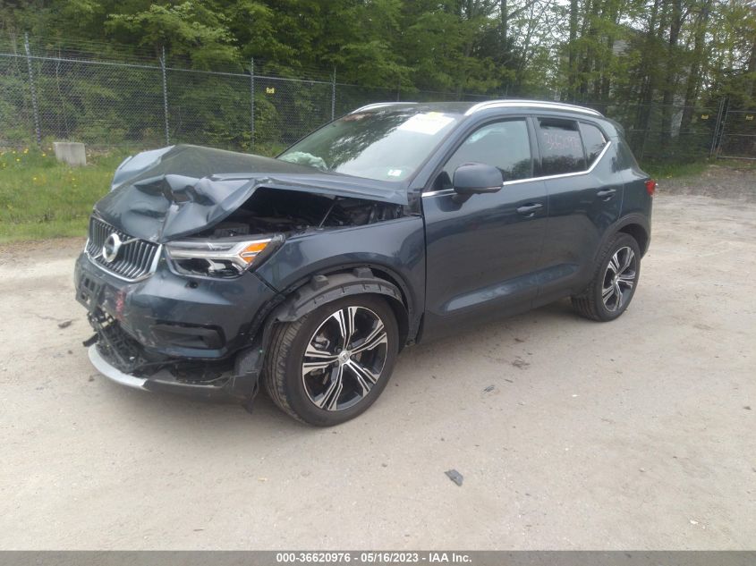 2021 VOLVO XC40 INSCRIPTION YV4162UL1M2459872