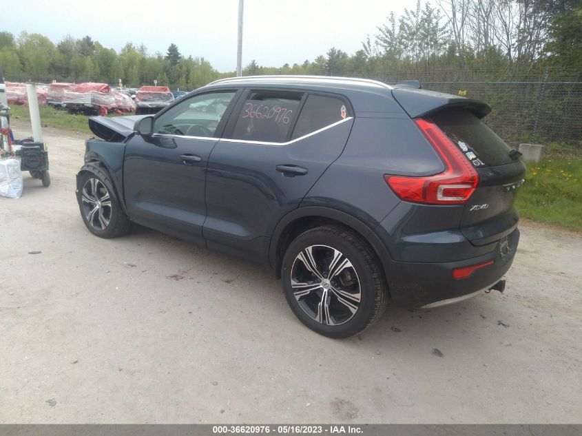 2021 VOLVO XC40 INSCRIPTION YV4162UL1M2459872