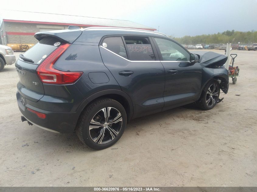 2021 VOLVO XC40 INSCRIPTION YV4162UL1M2459872