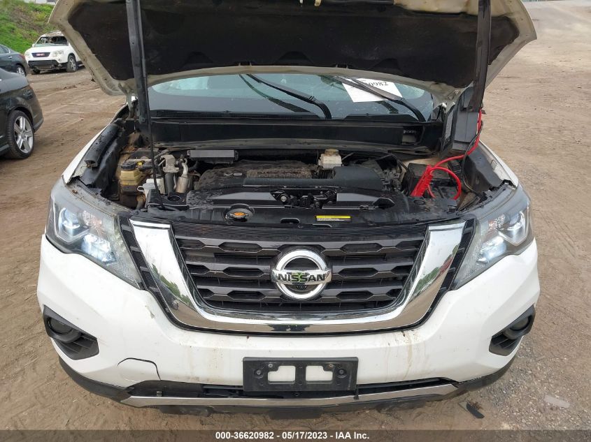 2018 NISSAN PATHFINDER SL - 5N1DR2MM1JC669857