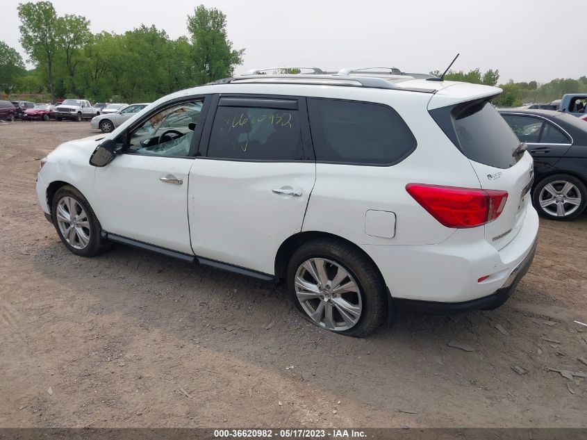 2018 NISSAN PATHFINDER SL - 5N1DR2MM1JC669857