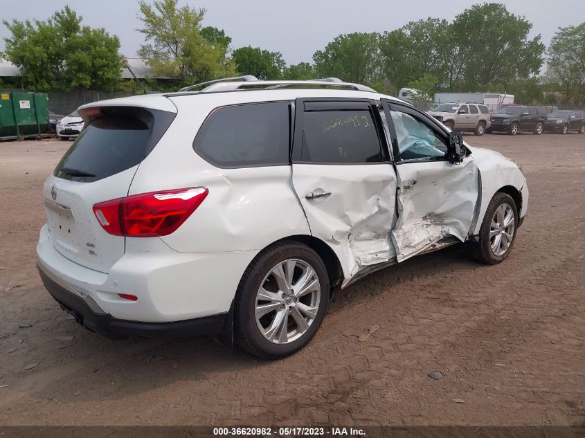 2018 NISSAN PATHFINDER SL - 5N1DR2MM1JC669857